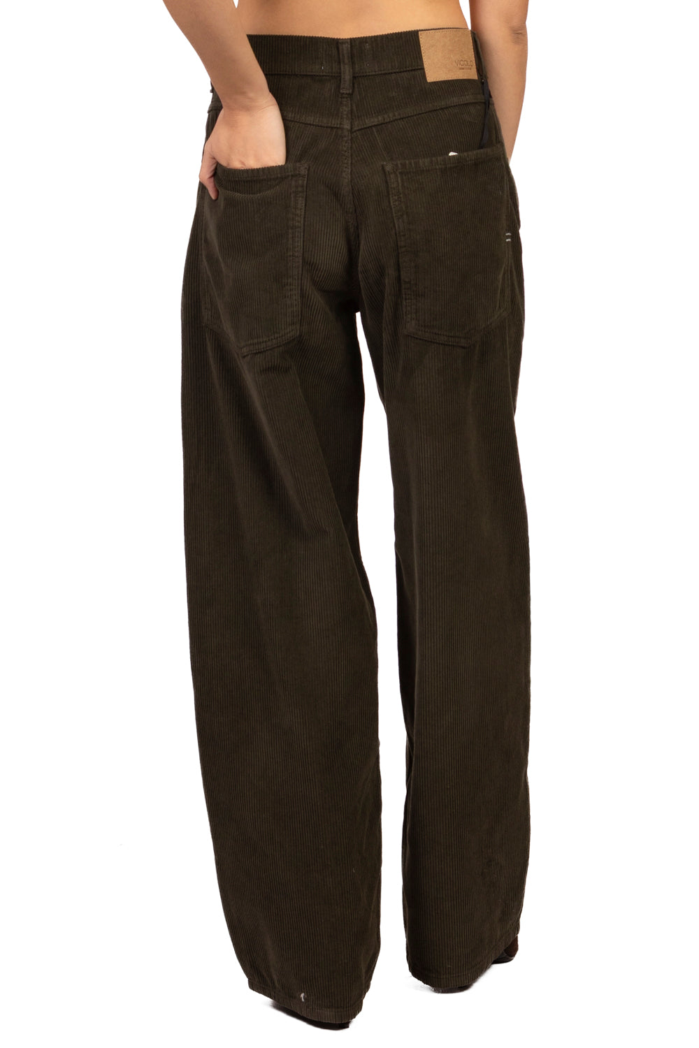 Vicolo - Pantalone palazzo MIA velluto rocciatore Art. DAC5303