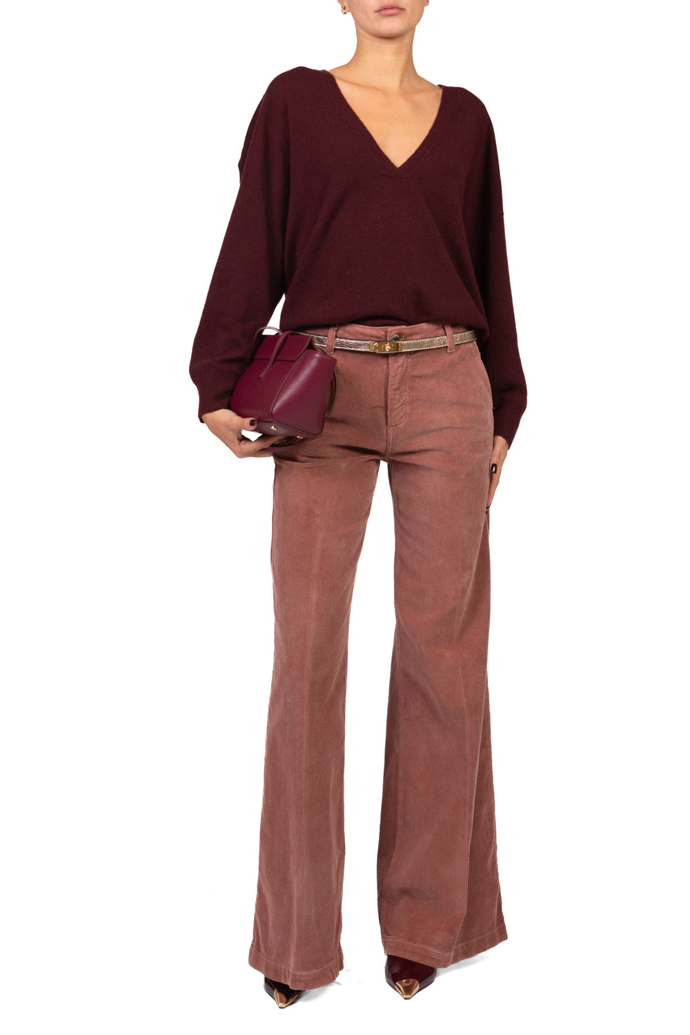 Vicolo - Pantalone ELENA velluto rocciatore Art. DAC5305