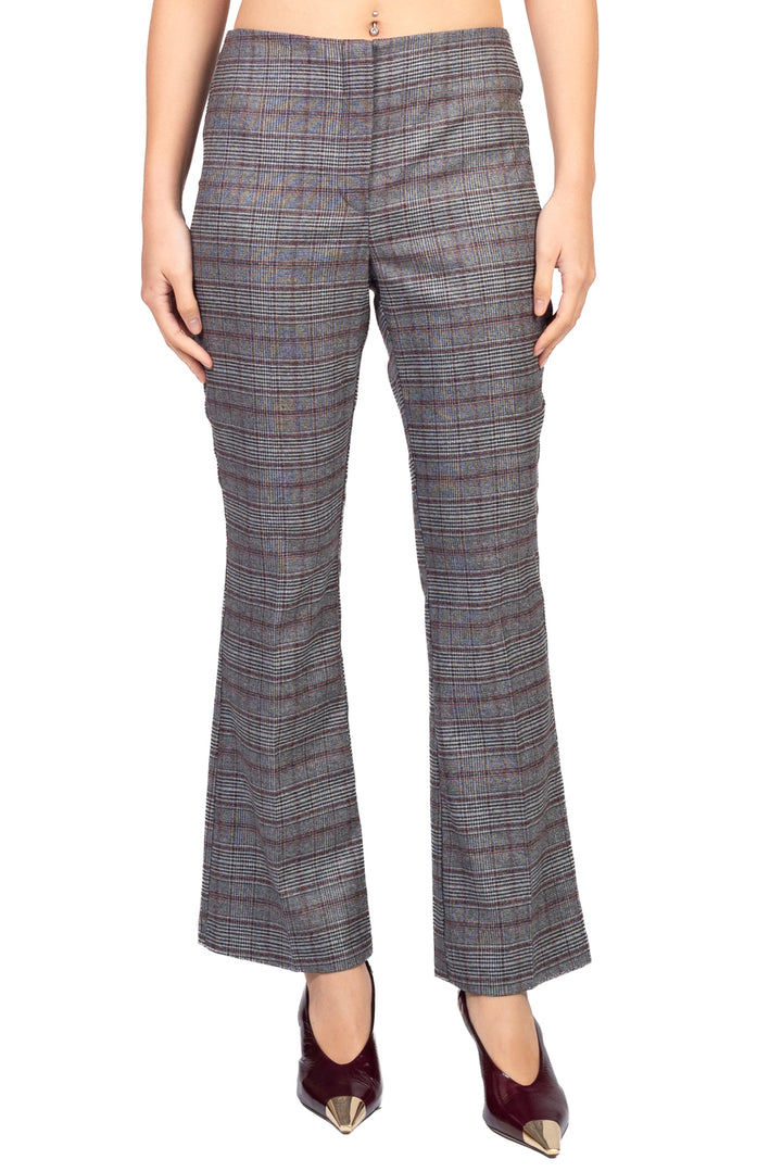 Tensione In - Pantalone check trombetta Art. 27P6839