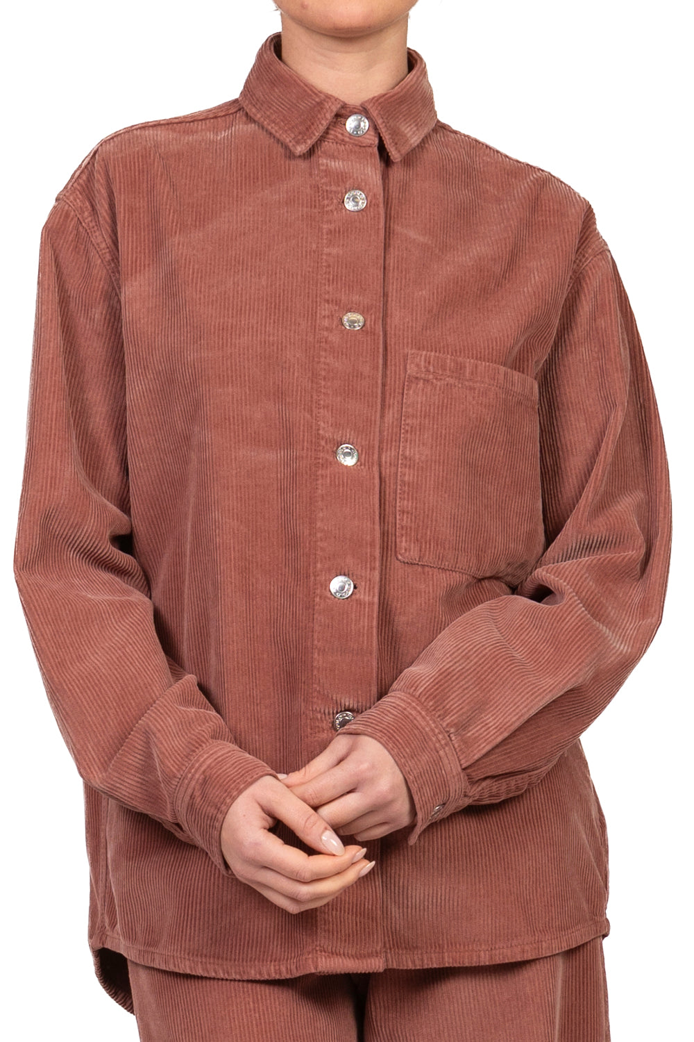 Vicolo - Camicia over velluto rocciatore Art. DAC5306