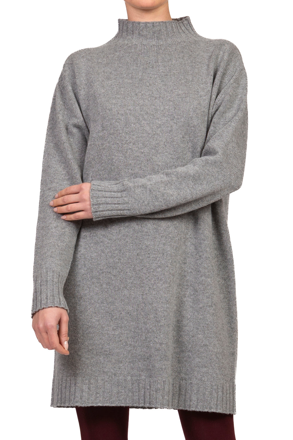 Tensione In - Abito in maglia mezzo collo Art. D83050