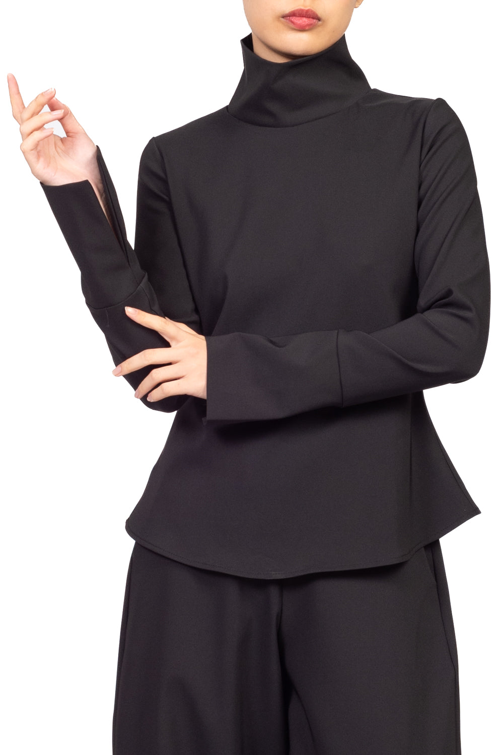 Tensione In - Maglia sfiancata collo alto Art. 40960