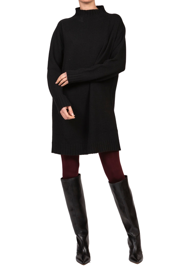 Tensione In - Abito in maglia mezzo collo Art. D83050