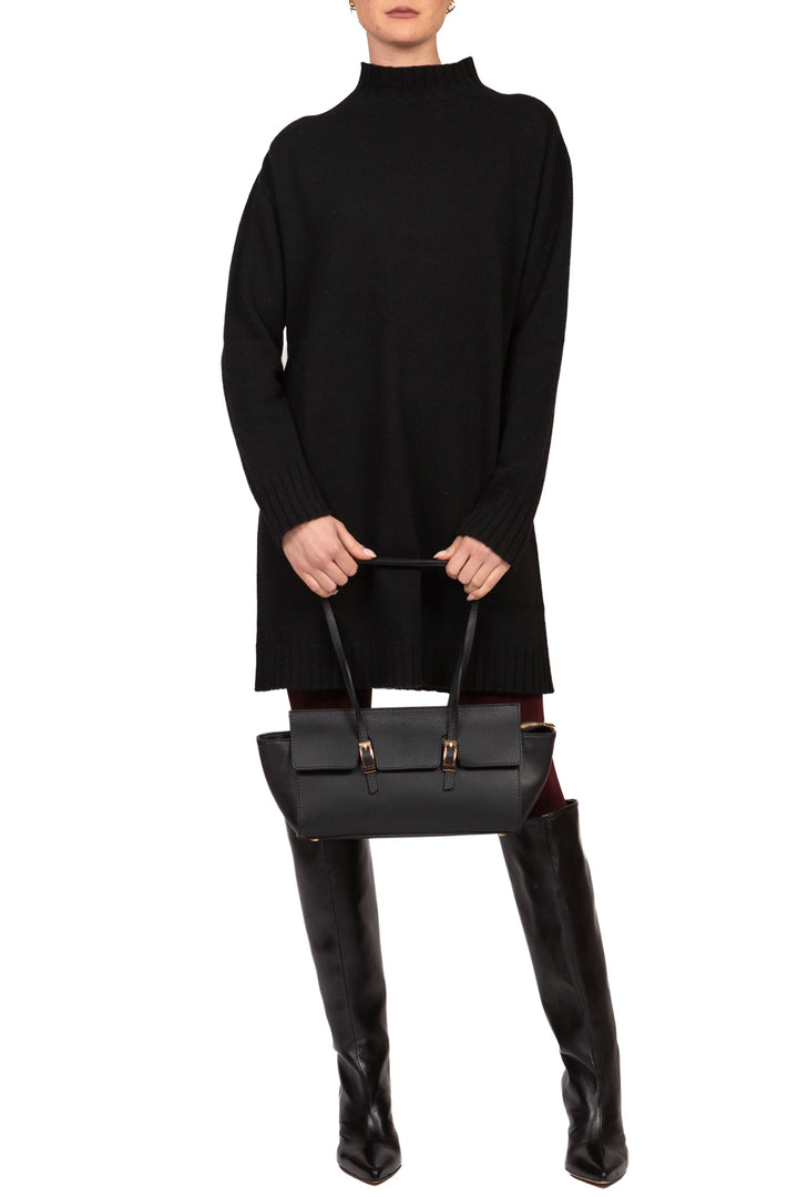Tensione In - Abito in maglia mezzo collo Art. D83050