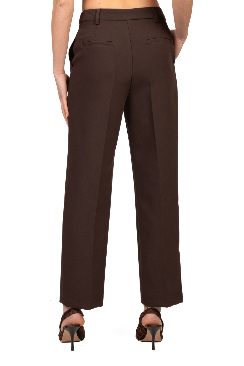 Tensione In - Pantalone sigaretta chiusura asimmetrica Art. 27P6769