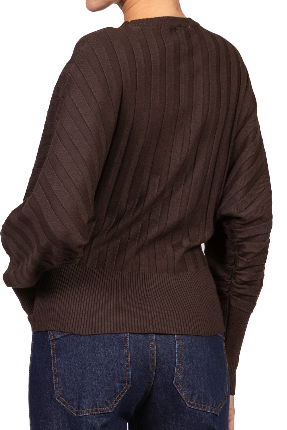 Have One - Maglia a coste manica pipistrello Art. MPH-R296