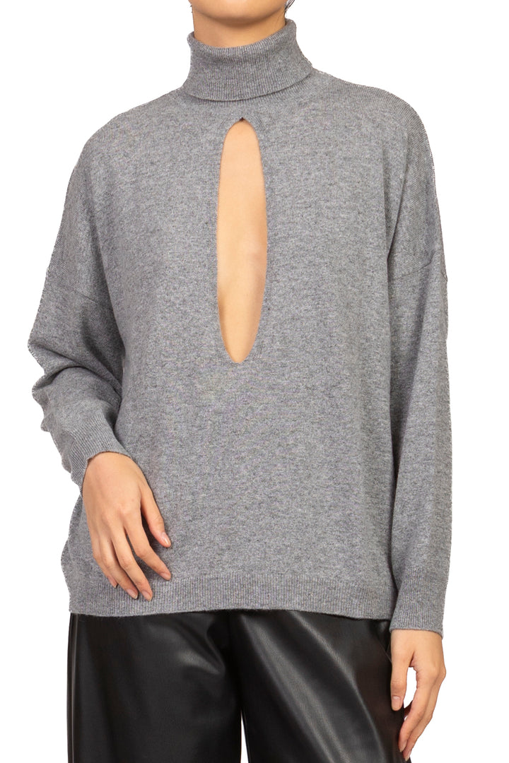 Vicolo - Maglia collo alto cut out Art. 2AC2001