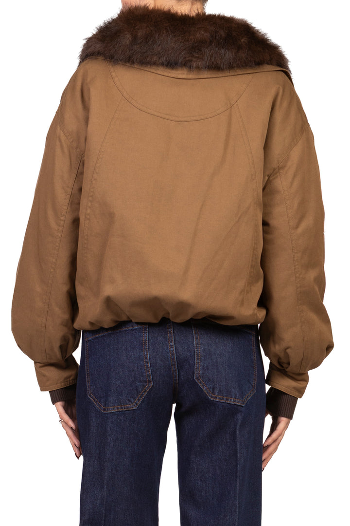 Dixie - Bomber imbottito collo eco pelliccia Art. V330B019X