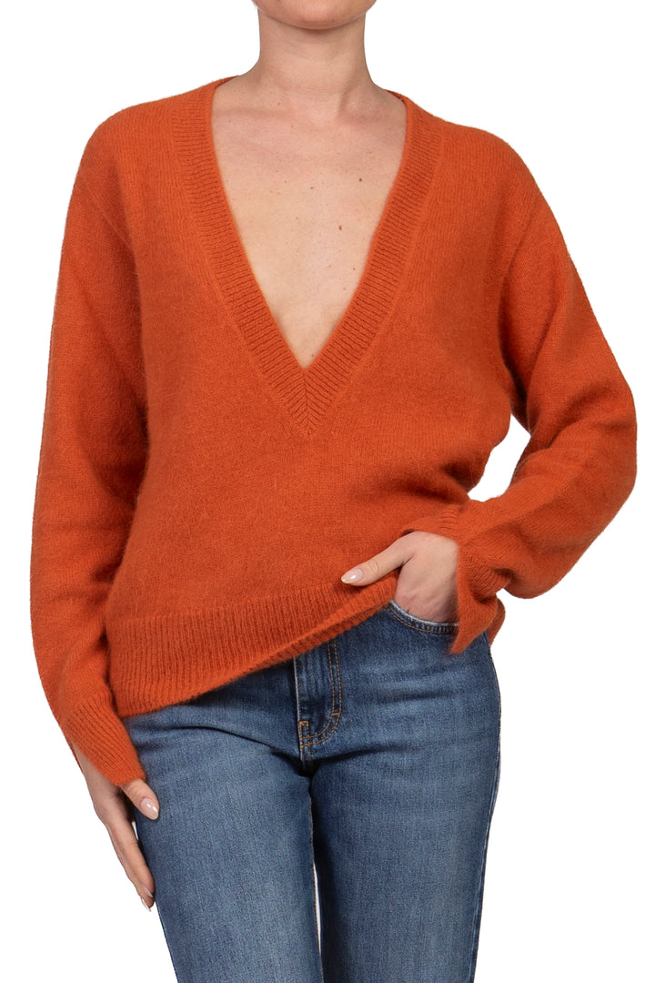 Vicolo - Maglia scollo v misto lana Art. 7AC7030