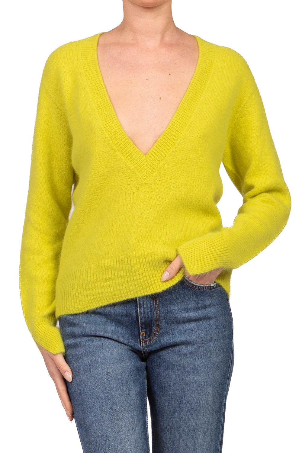 Vicolo - Maglia scollo v misto lana Art. 7AC7030