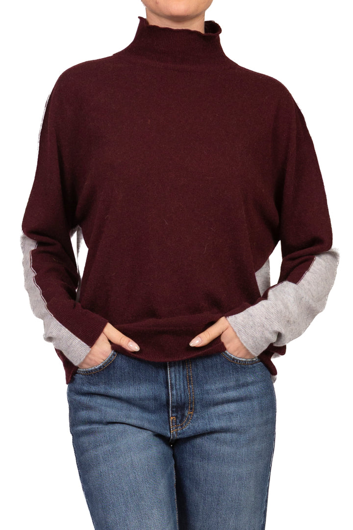 Vicolo - Maglia lupetto bicolor Art. 2AC2083