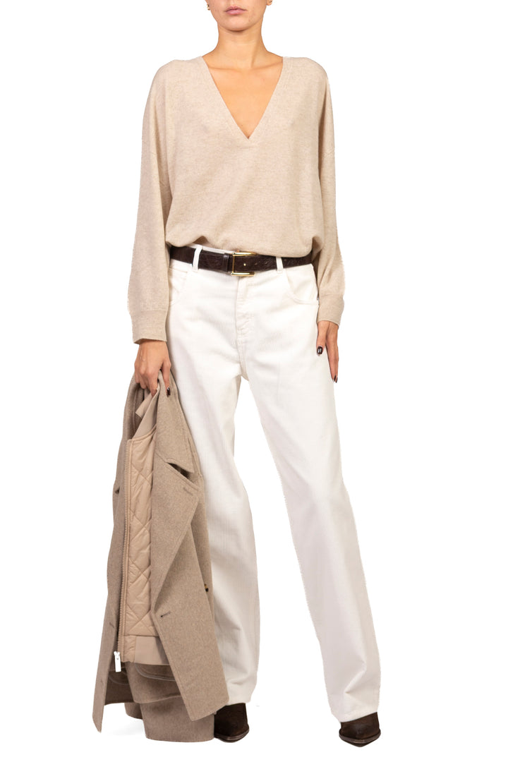 Vicolo - Pantalone palazzo MIA velluto rocciatore Art. DAC5303