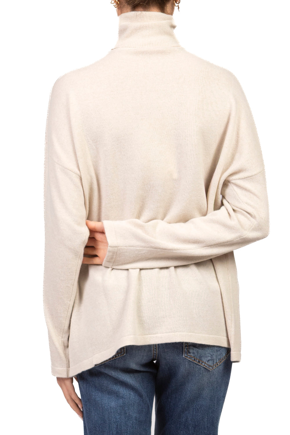 Kontatto - Maglia collo alto incrociata Art. 3M1939NI