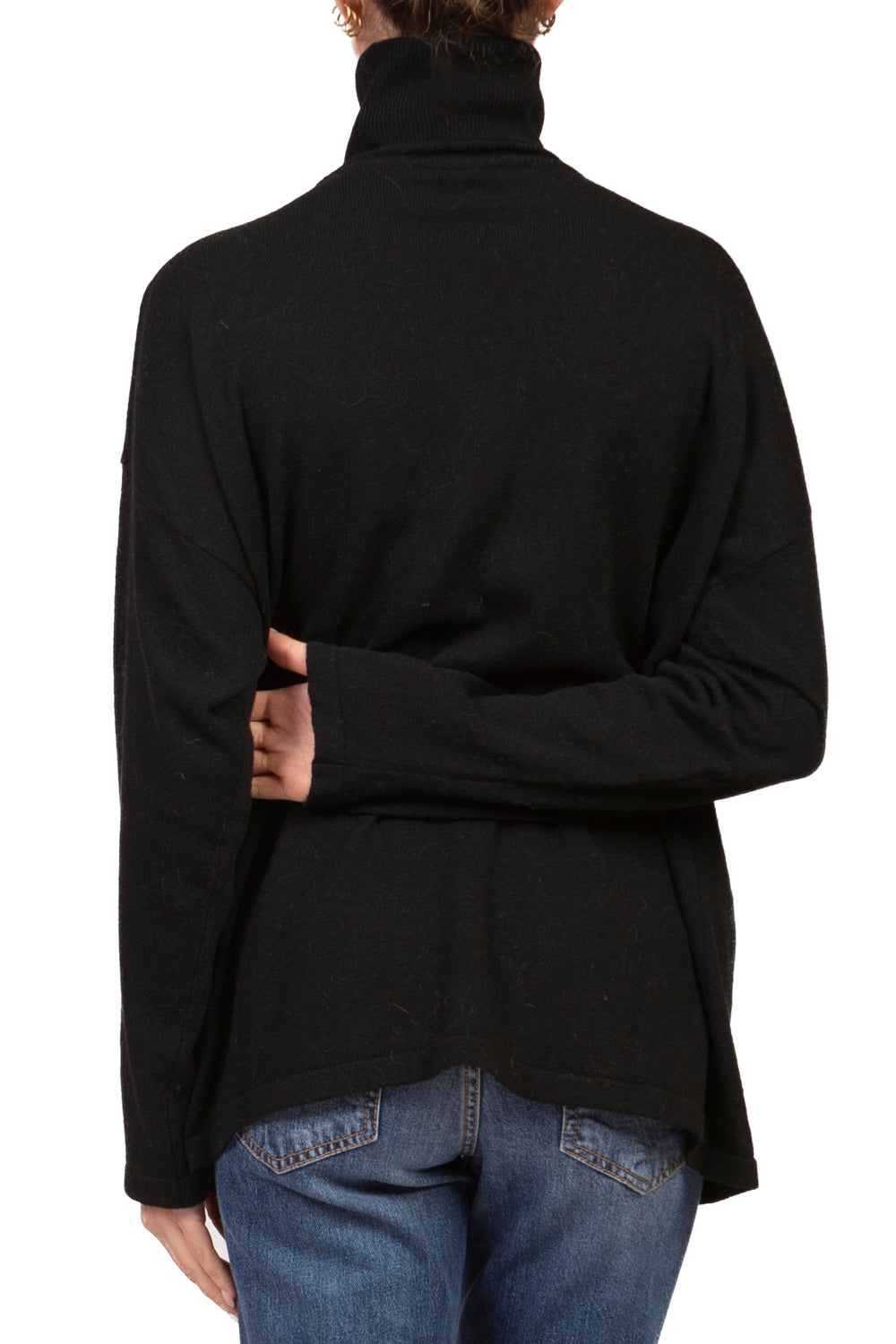 Kontatto - Maglia collo alto incrociata Art. 3M1939NI