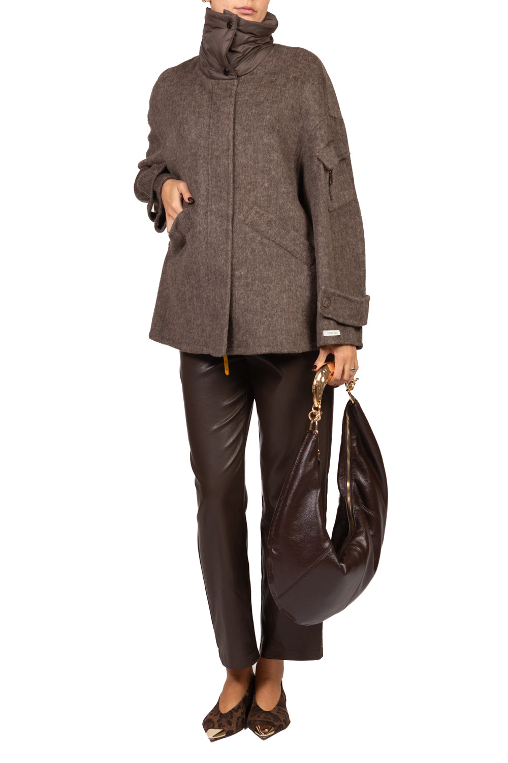 Have One - Giacca hand made colletto piumino Art. KCT-R018