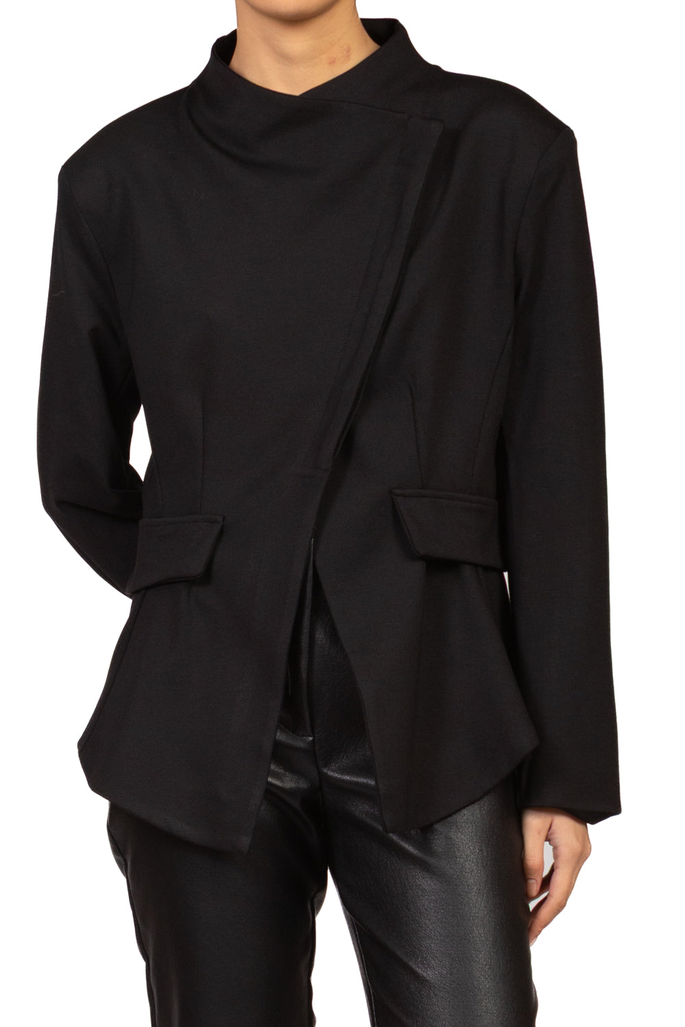 Tensione In - Giacca con chiusura asimmetrica Art. FW260192