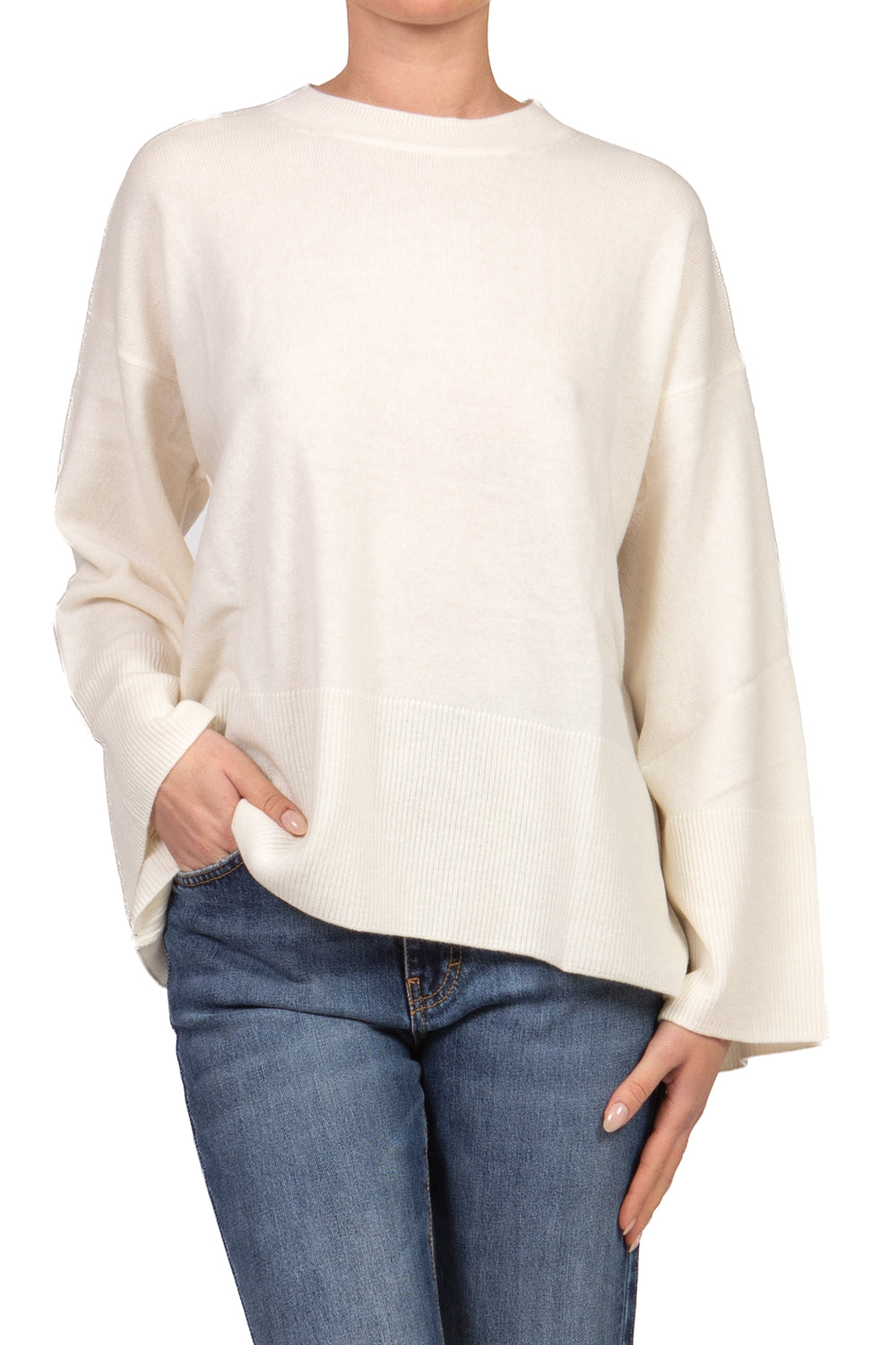 Tensione In - Maglia girocollo a scatoletta Art. WL1727AI26
