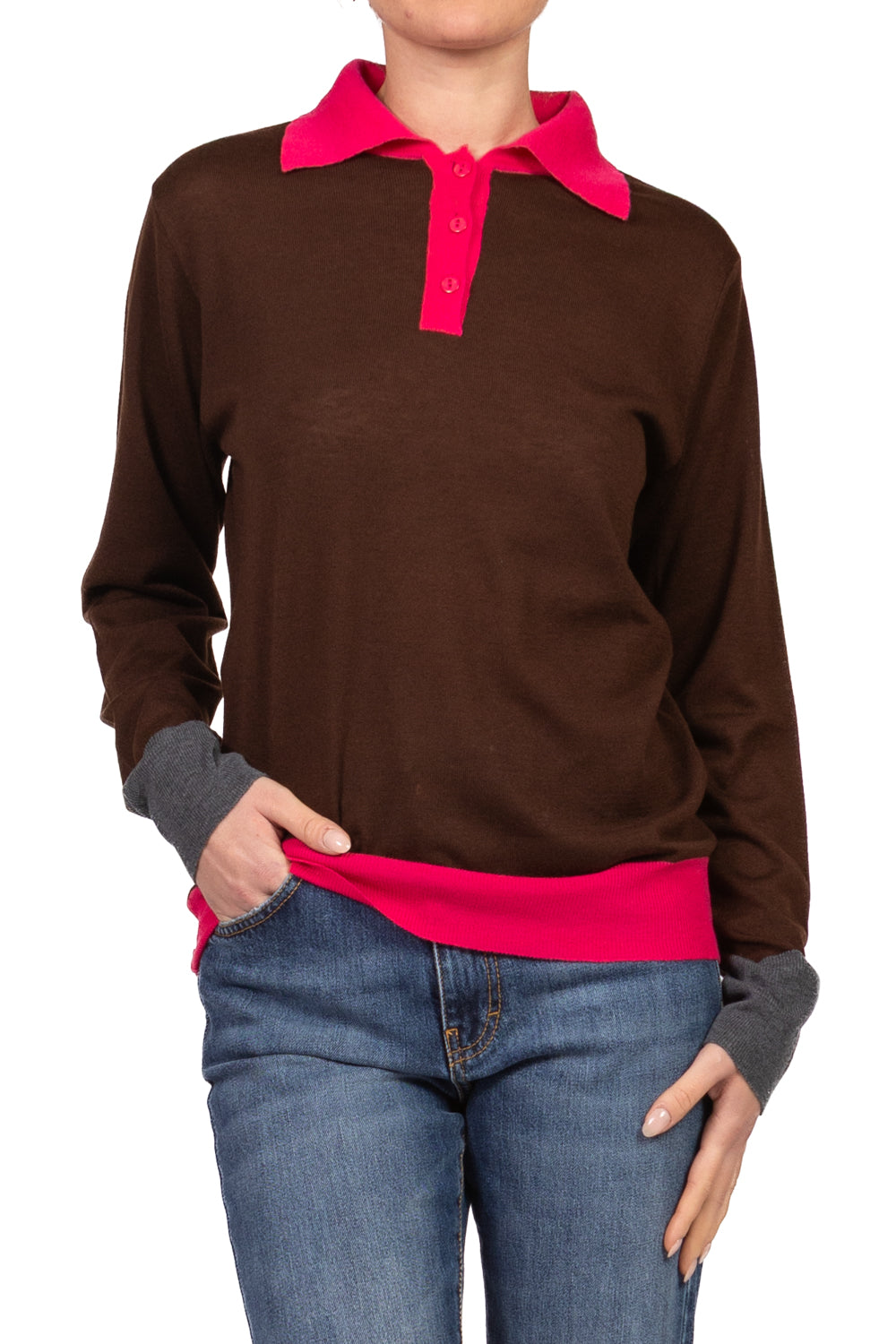 Kontatto - Maglia polo contrasto Art. 3M1949NI