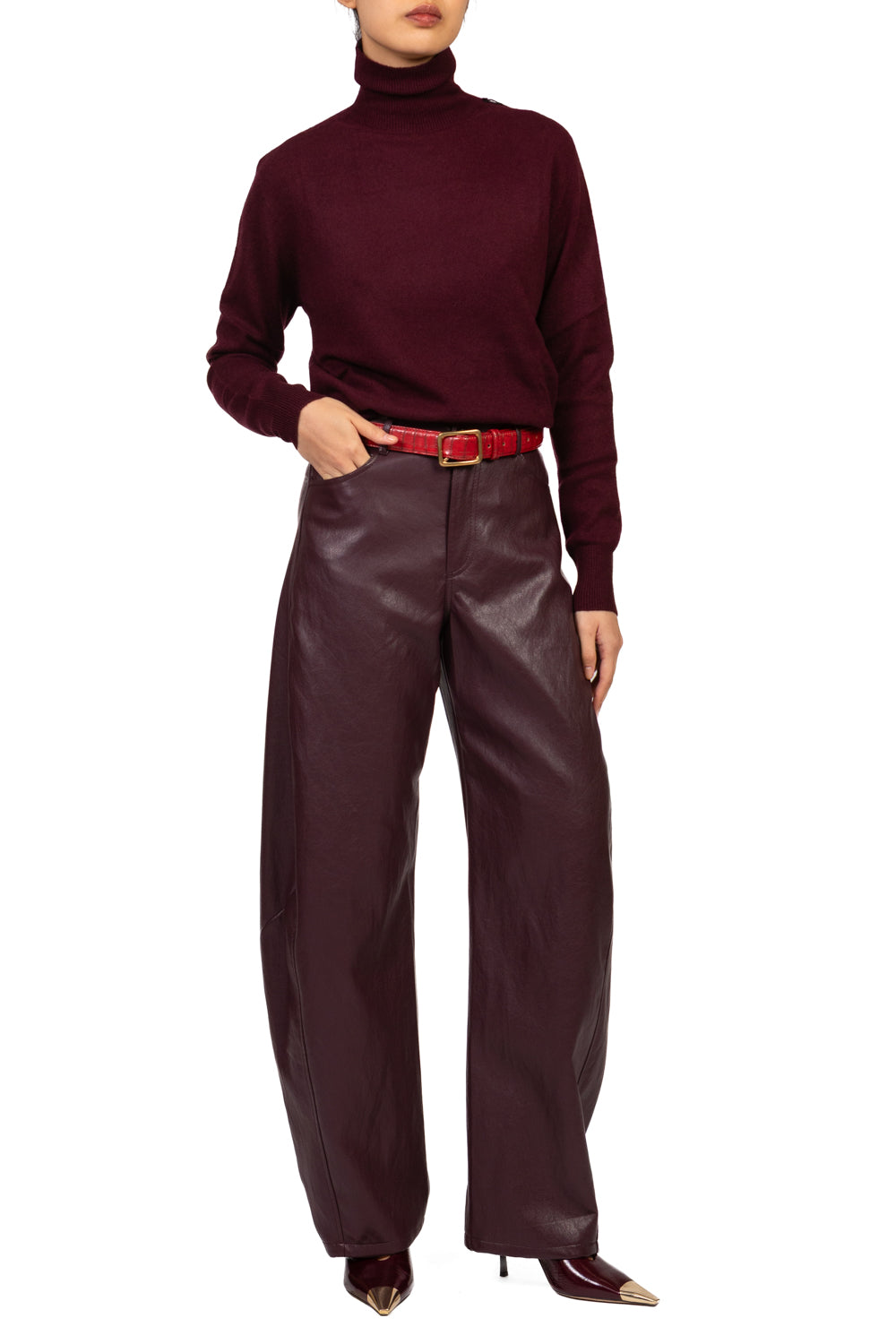 Tensione In - Maglia collo alto manica lunga Art. WL105AI26