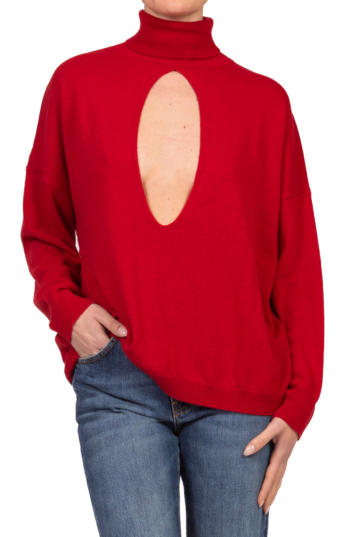 Vicolo - Maglia collo alto cut out Art. 2AC2001