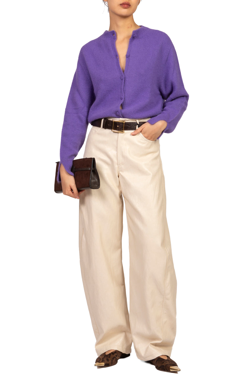 Vicolo - Cardigan rebecchina misto lana Art. 7AC7032