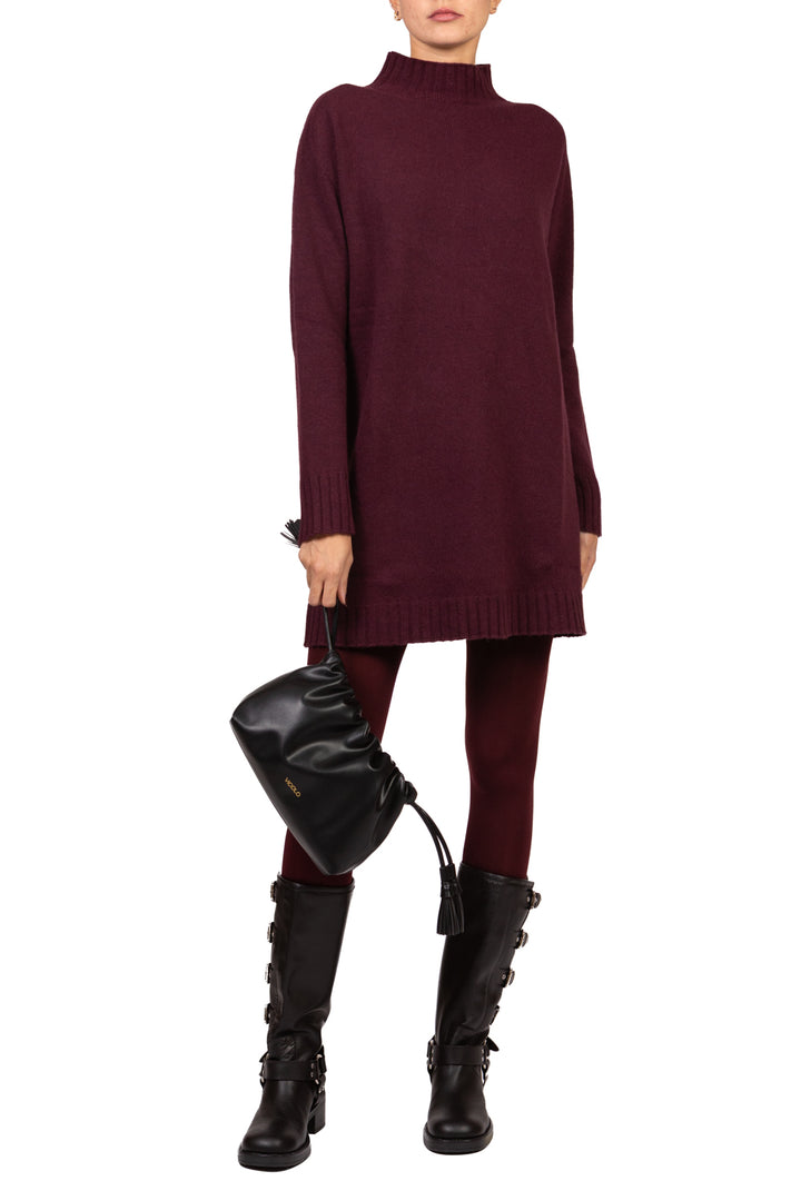 Tensione In - Abito in maglia mezzo collo Art. D83050