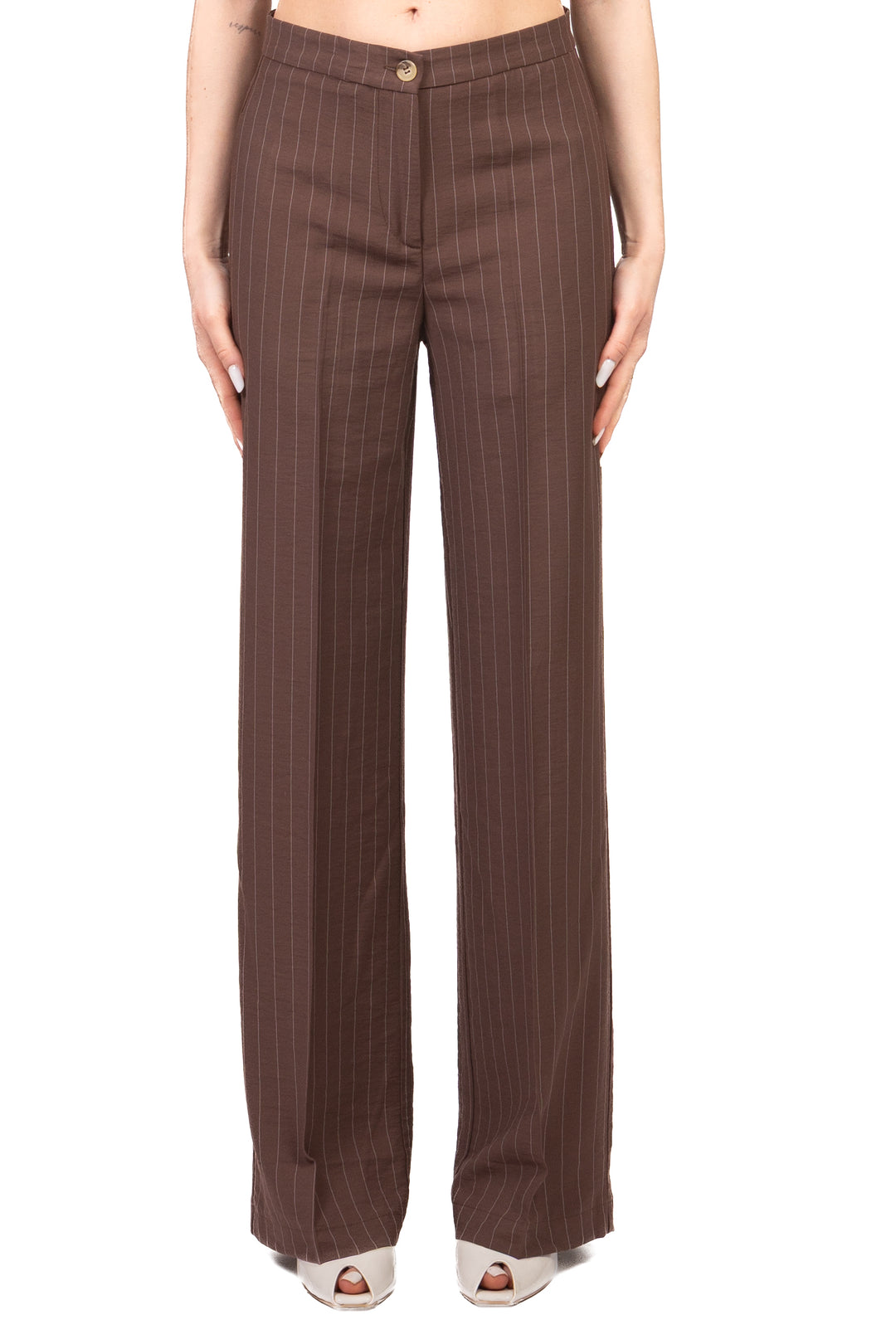 Vicolo - Pantalone gamba dritta gessato Art. TAB2151