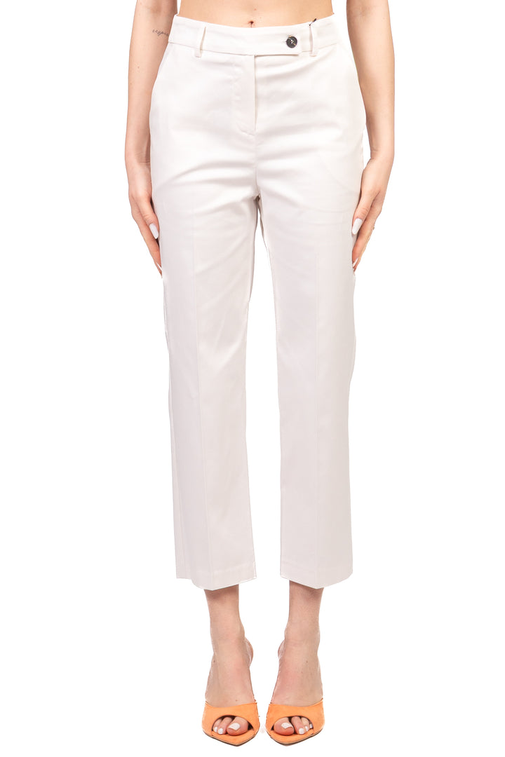 Tensione In - Pantalone sigaretta chiusura asimmetrica Art. 26P4941