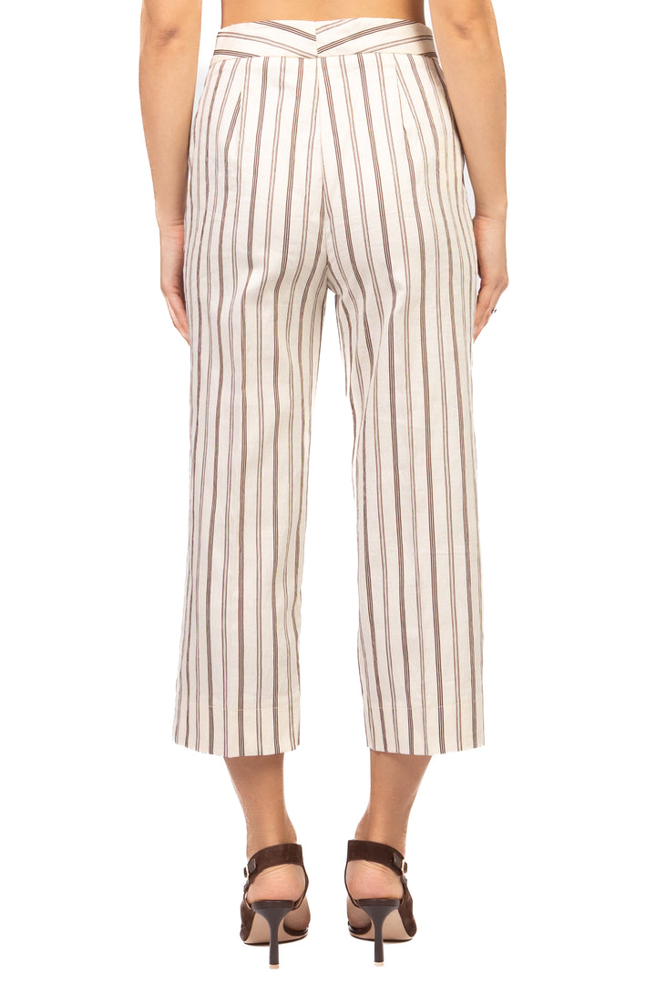 Vicolo - Pantalone crop rigato Art. TAB2117