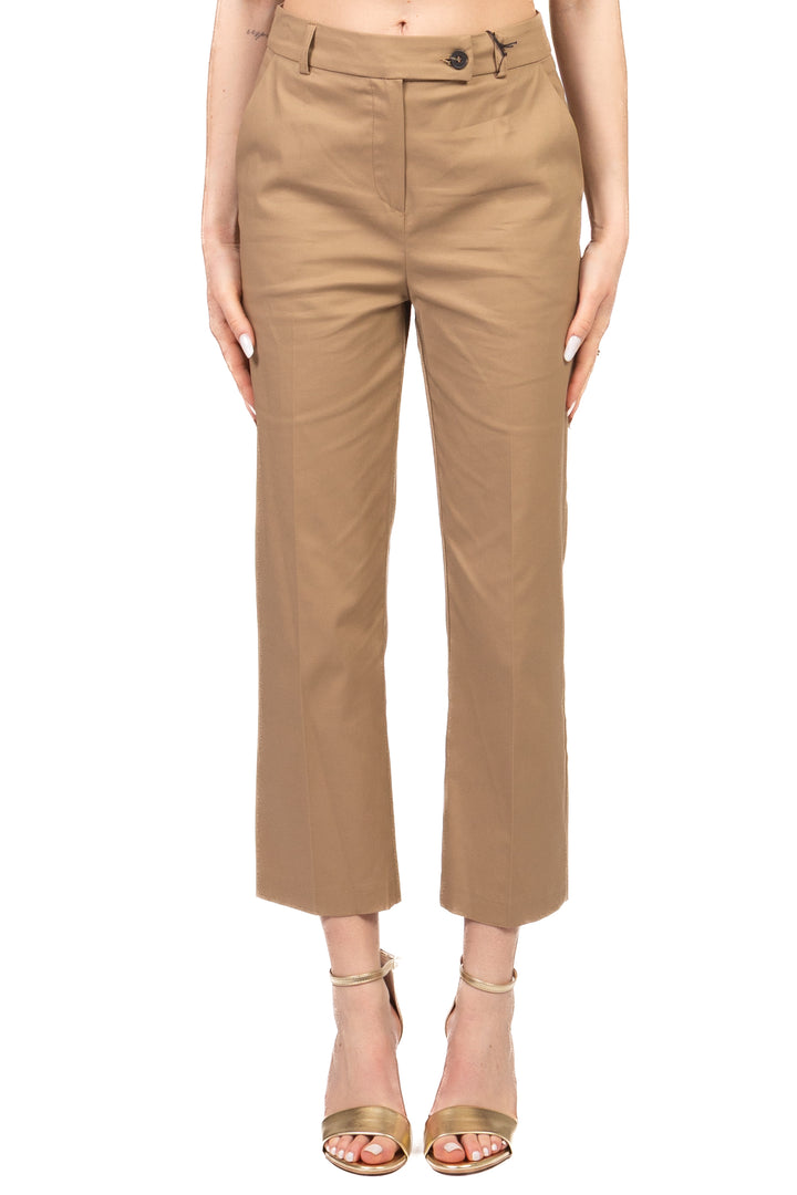 Tensione In - Pantalone sigaretta chiusura asimmetrica Art. 26P4941