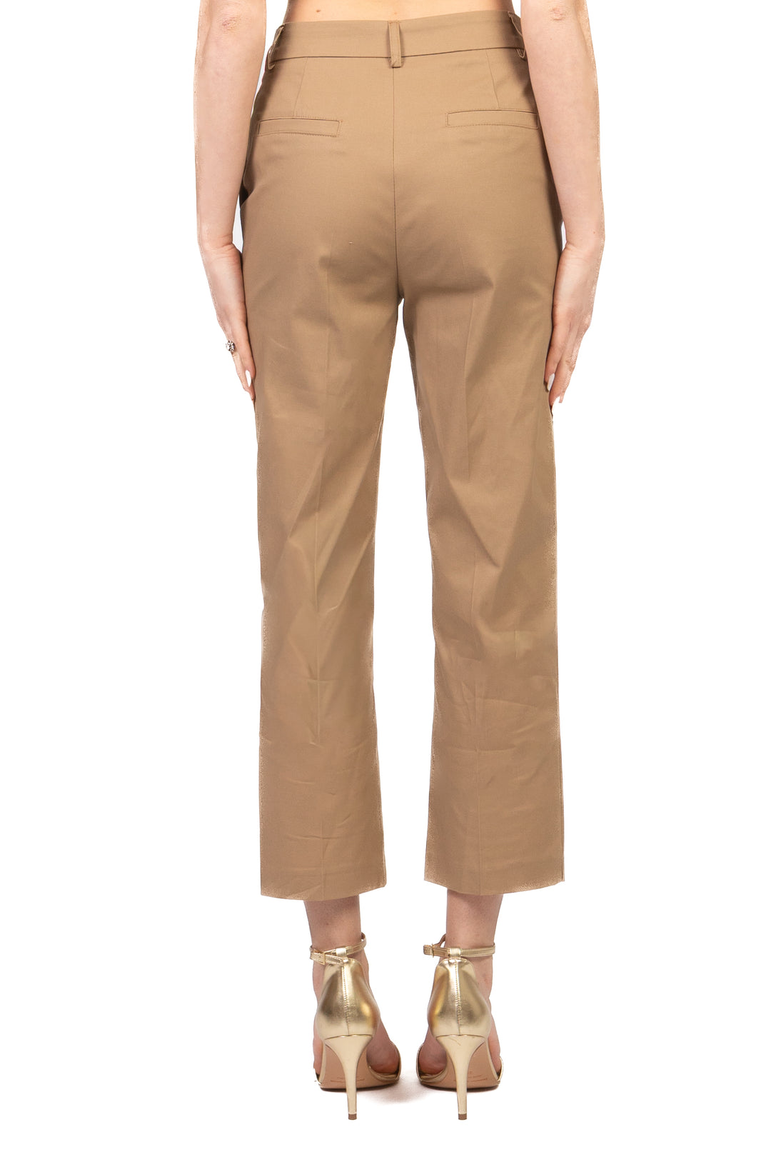 Tensione In - Pantalone sigaretta chiusura asimmetrica Art. 26P4941