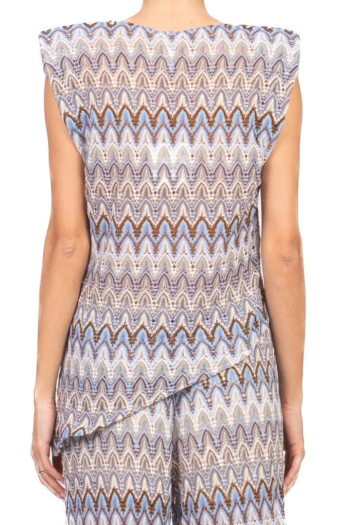 Tensione In - Maglia asimmetrica fantasia Art. S26ME30