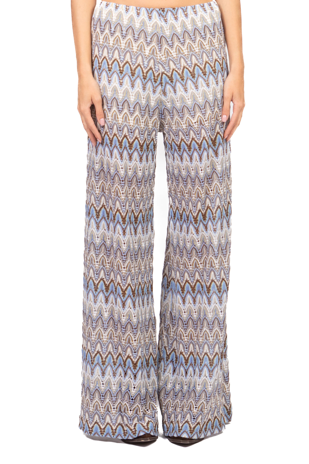 Tensione In - Pantalone palazzo fantasia Art. S26PE29