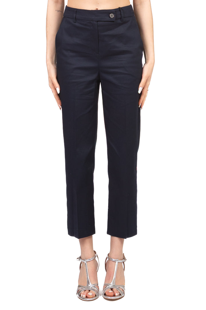 Tensione In - Pantalone sigaretta chiusura asimmetrica Art. 26P4941