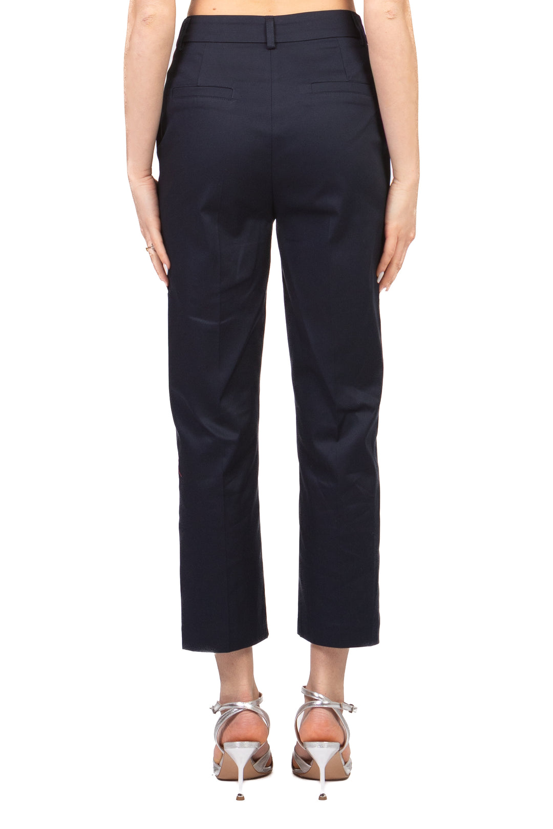 Tensione In - Pantalone sigaretta chiusura asimmetrica Art. 26P4941