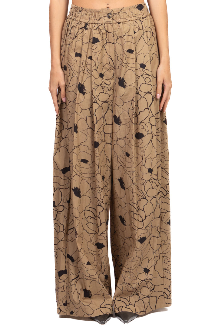 Vicolo - Pantalone fantasia con elastico Art. TAB2142