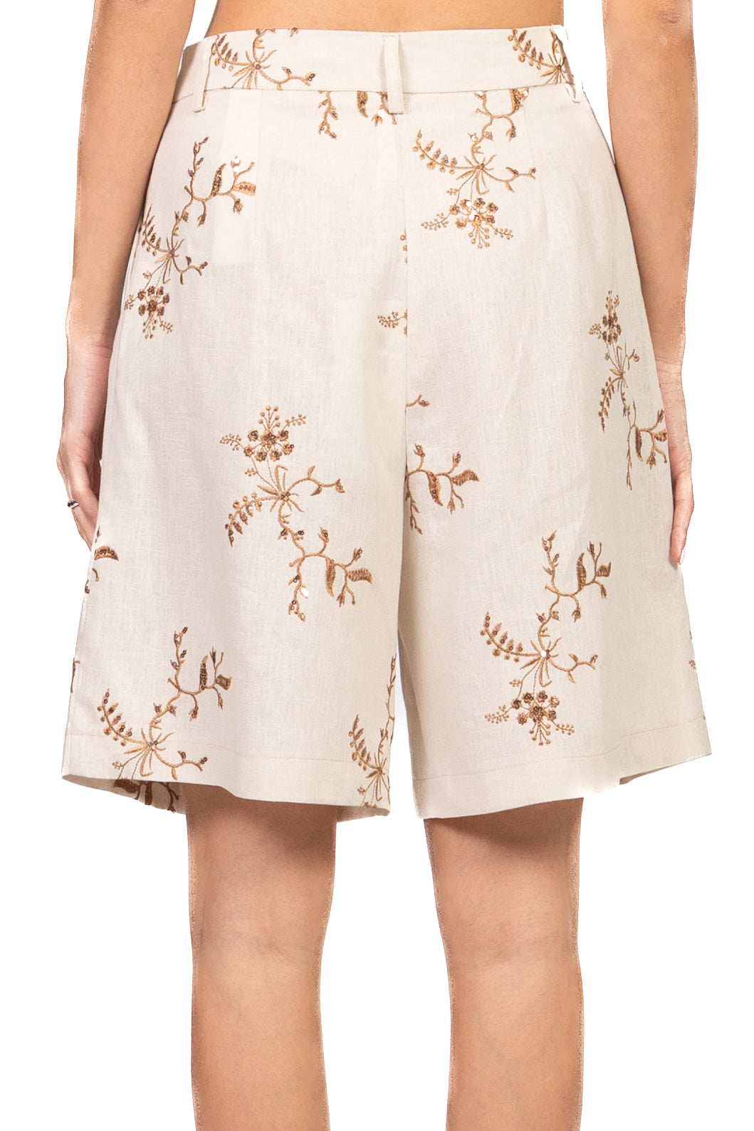Imperial - Bermuda ricamato con paillettes Art. D543LRK
