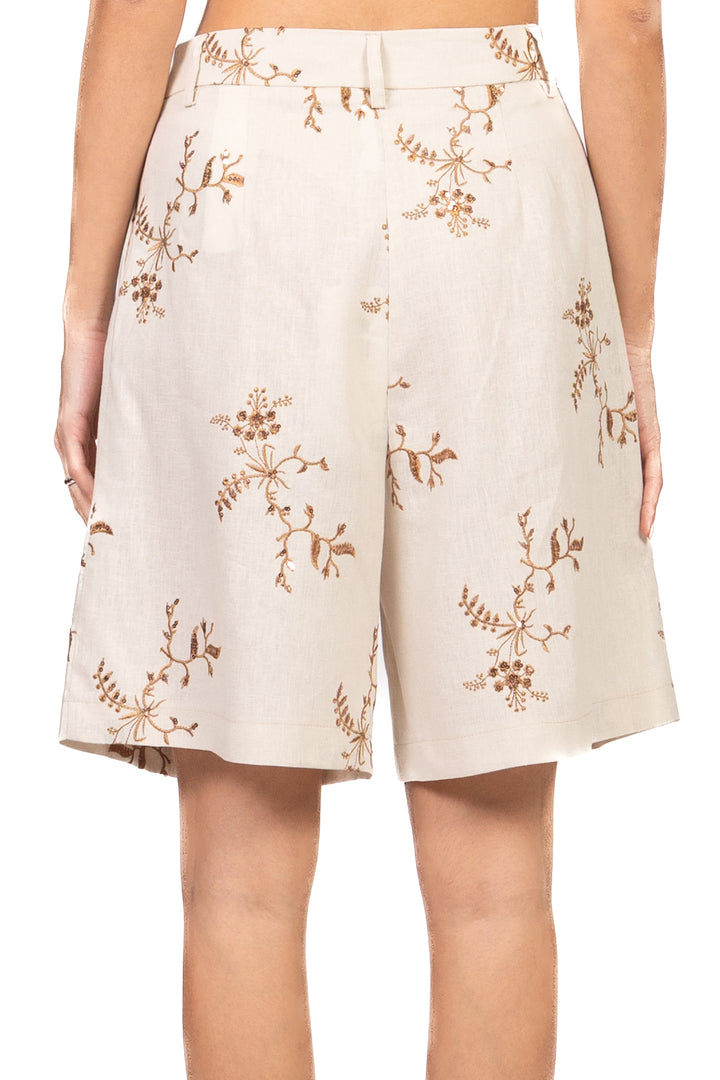 Imperial - Bermuda ricamato con paillettes Art. D543LRK