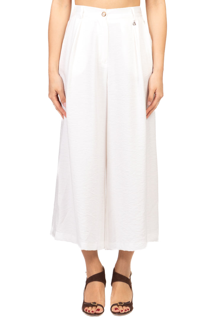 Dixie - Completo giacca chiusura asimmetrica con pantalone palazzo Art. J845A068/P845A250