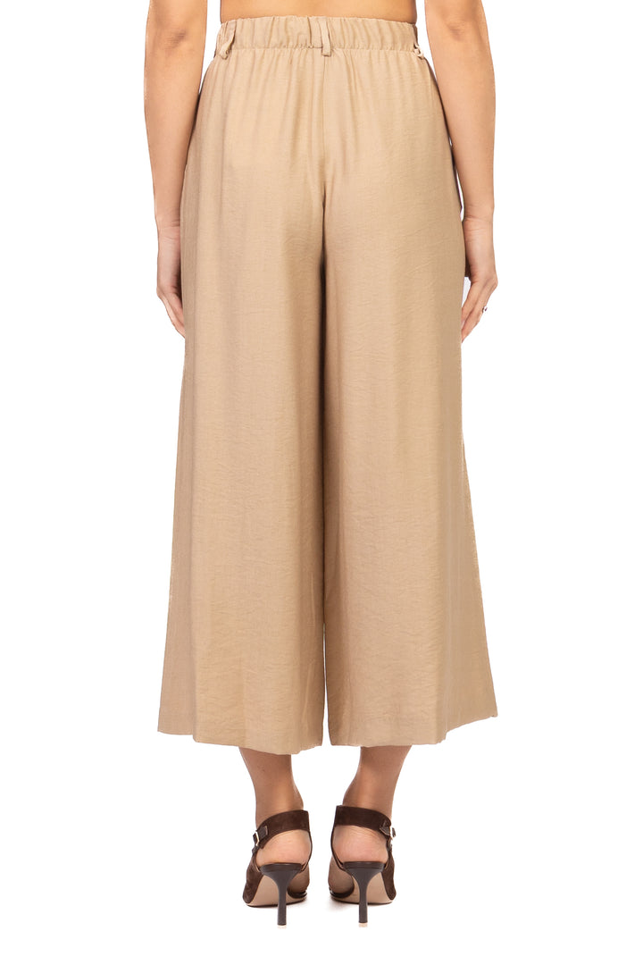 Dixie - Completo giacca chiusura asimmetrica con pantalone palazzo Art. J845A068/P845A250