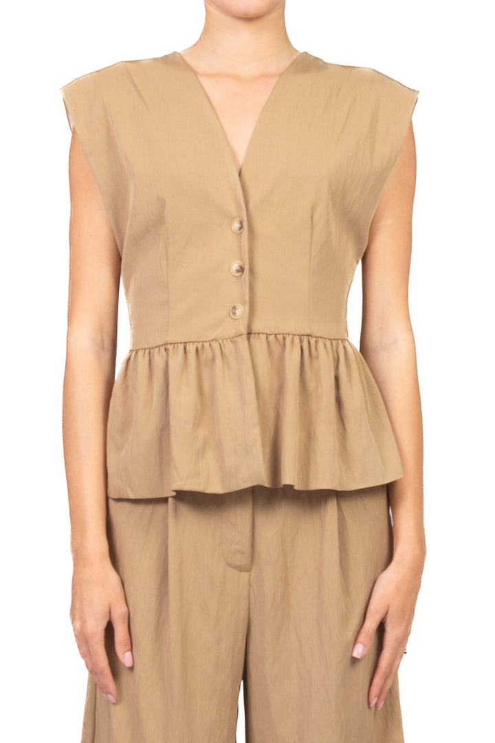 Dixie - Gilet con balza Art. LAIO1PV