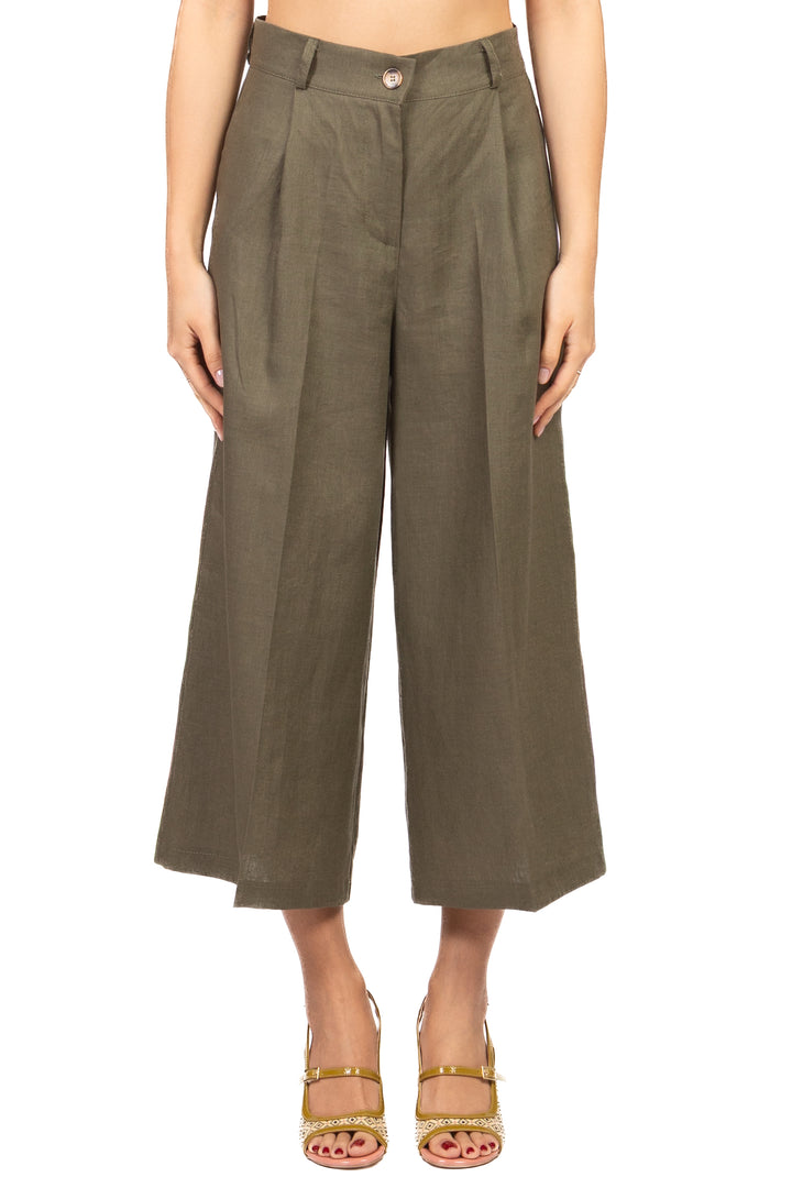 Vicolo - Pantalone crop ampio Art. TAB2177
