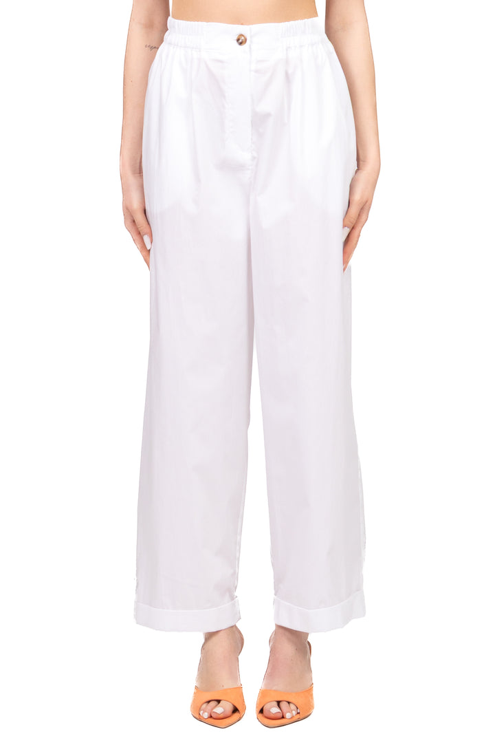 Tensione In - Pantalone gamba dritta con risvolto Art. 26P4936