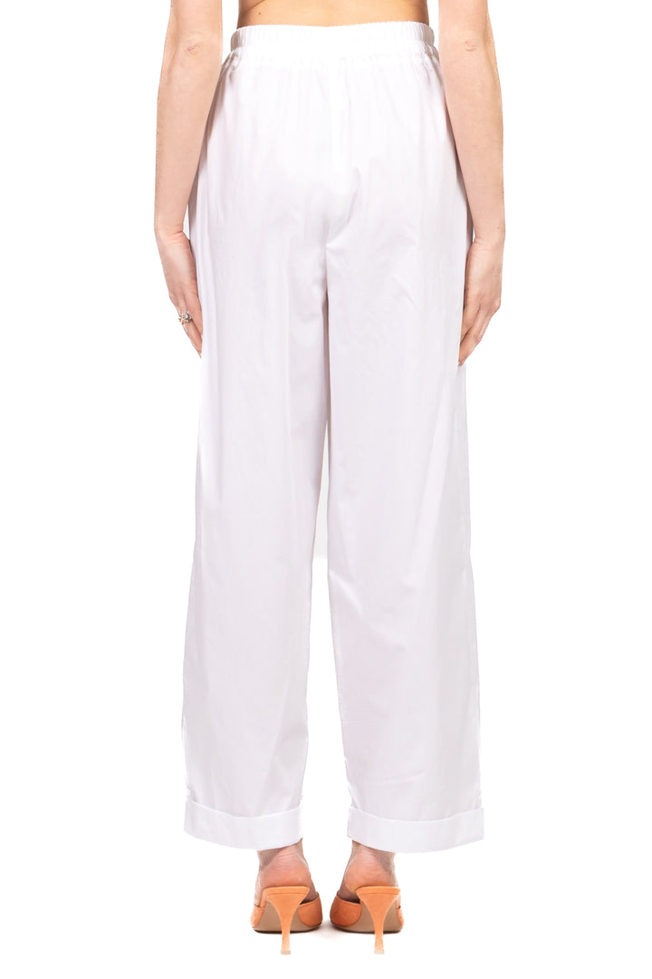 Tensione In - Pantalone gamba dritta con risvolto Art. 26P4936
