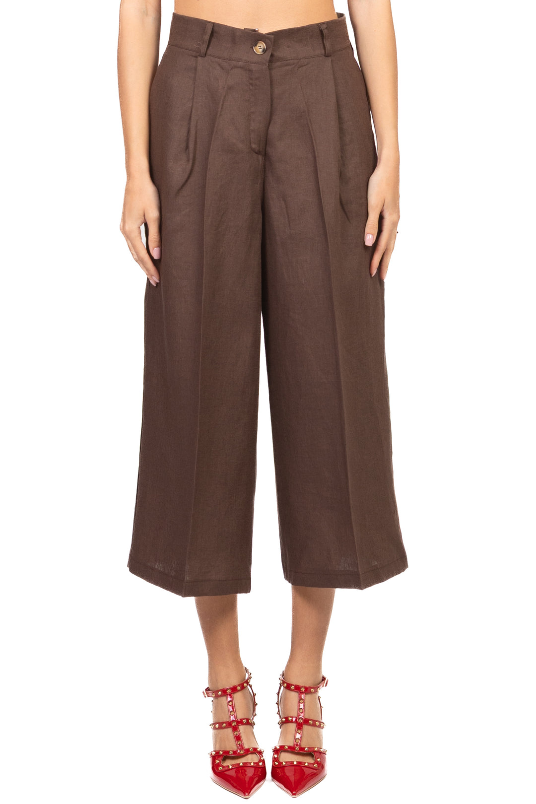 Vicolo - Pantalone crop ampio Art. TAB2177