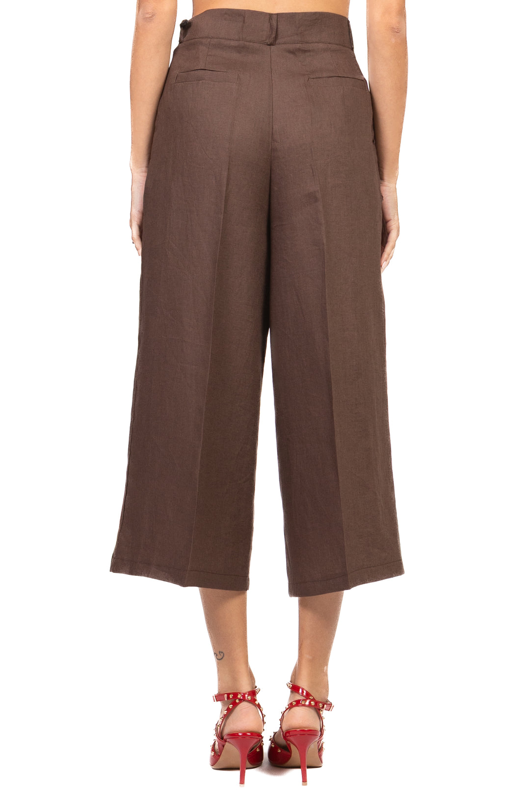 Vicolo - Pantalone crop ampio Art. TAB2177