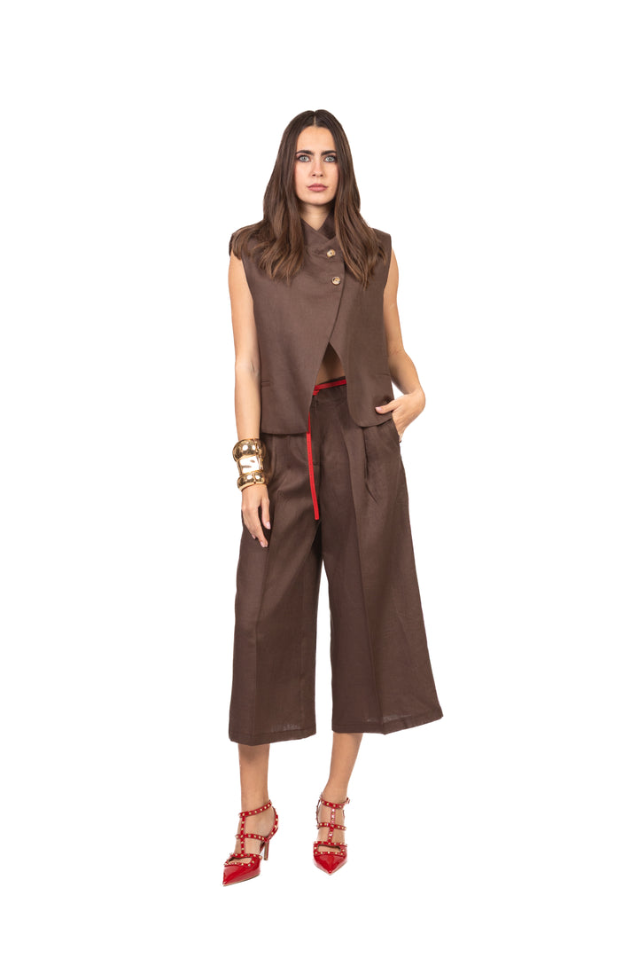 Vicolo - Gilet chiusura due bottoni Art. TAB2176