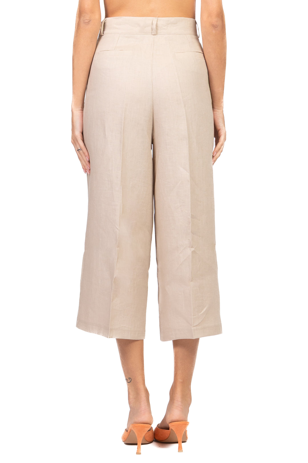 Vicolo - Pantalone crop ampio Art. TAB2177