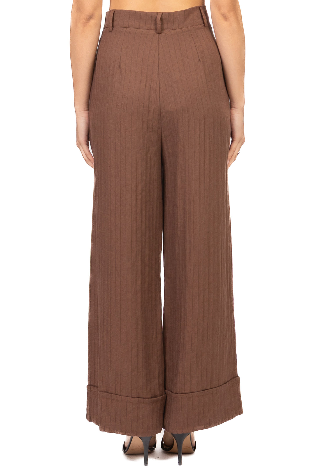 Vicolo - Pantalone palazzo gessato Art. TAB2163