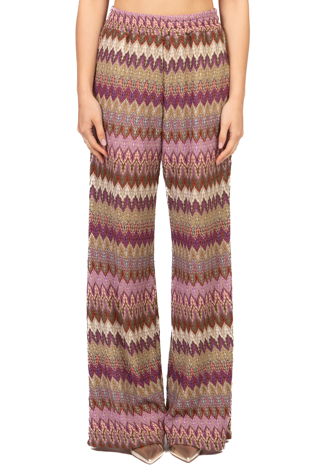 Tensione In - Pantalone palazzo fantasia Art. VS1476